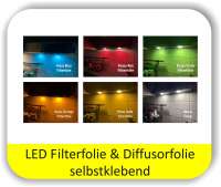 LED Farbfolien Potpourri Krasse Farben - LED Lichtfolien