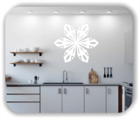 Wandtattoo - Snowflakes - ab 50x43 cm - Motiv 2543