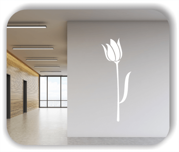 Wandtattoo - Schnittblumen - ab 18x50 cm - Motiv 9007