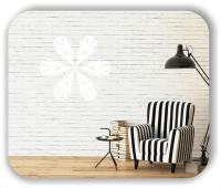 Wandtattoo - Snowflakes - ab 50x47 cm - Motiv 2527