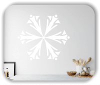 Wandtattoo - Snowflakes - ab 50x43 cm - Motiv 2549