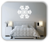 Wandtattoo - Snowflakes - ab 50x43 cm - Motiv 2555