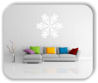 Wandtattoo - Snowflakes - ab 50x47 cm - Motiv 2515