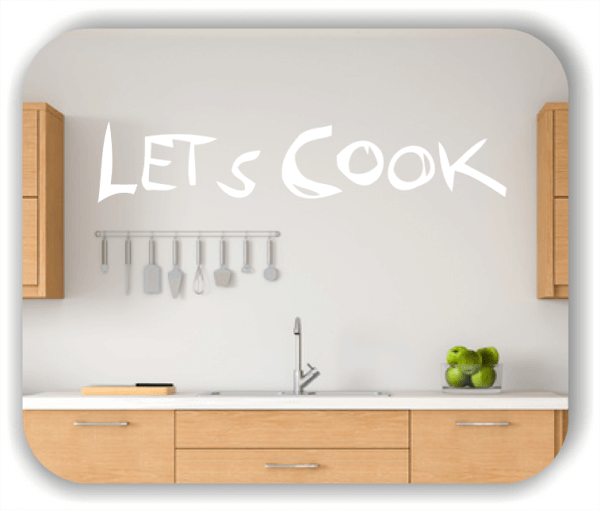 Wandtattoo - Let`s Cook