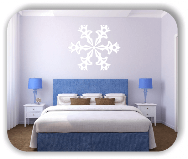 Wandtattoo - Snowflakes - ab 50x43 cm - Motiv 2548
